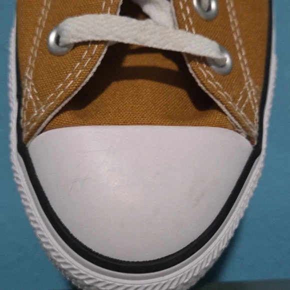 Converse Chuck Taylor All Star Hi Canvas Sneaker 'Wheat/White' A09971C Mustard - Picture 13 of 14